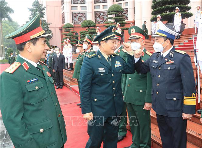 Ảnh: Bộ trưởng Quốc phòng Trung Quốc Ngụy Phượng Hòa thăm chính thức Việt Nam - Ảnh 3.