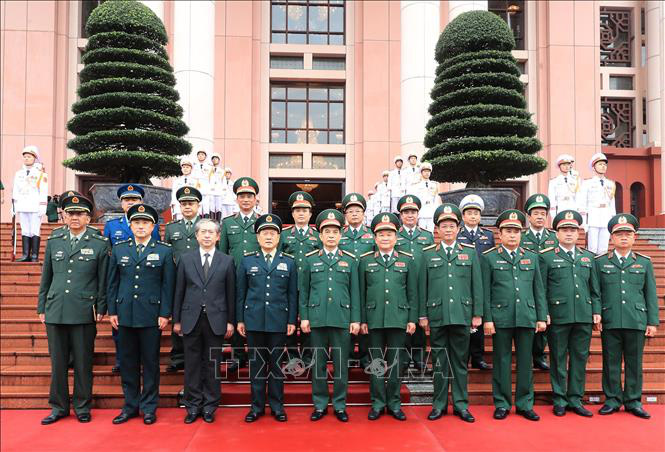 Ảnh: Bộ trưởng Quốc phòng Trung Quốc Ngụy Phượng Hòa thăm chính thức Việt Nam - Ảnh 4.