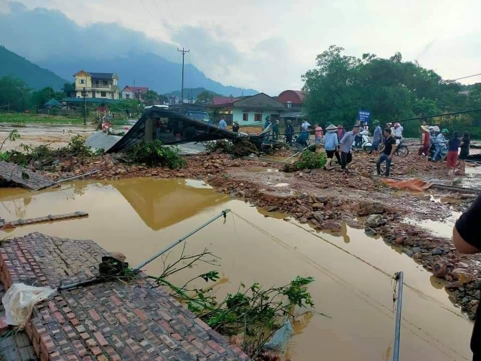 Đại Từ - Thái Nguyên: Lũ quét, ngập úng cục bộ tại nhiều địa phương - Ảnh 3.