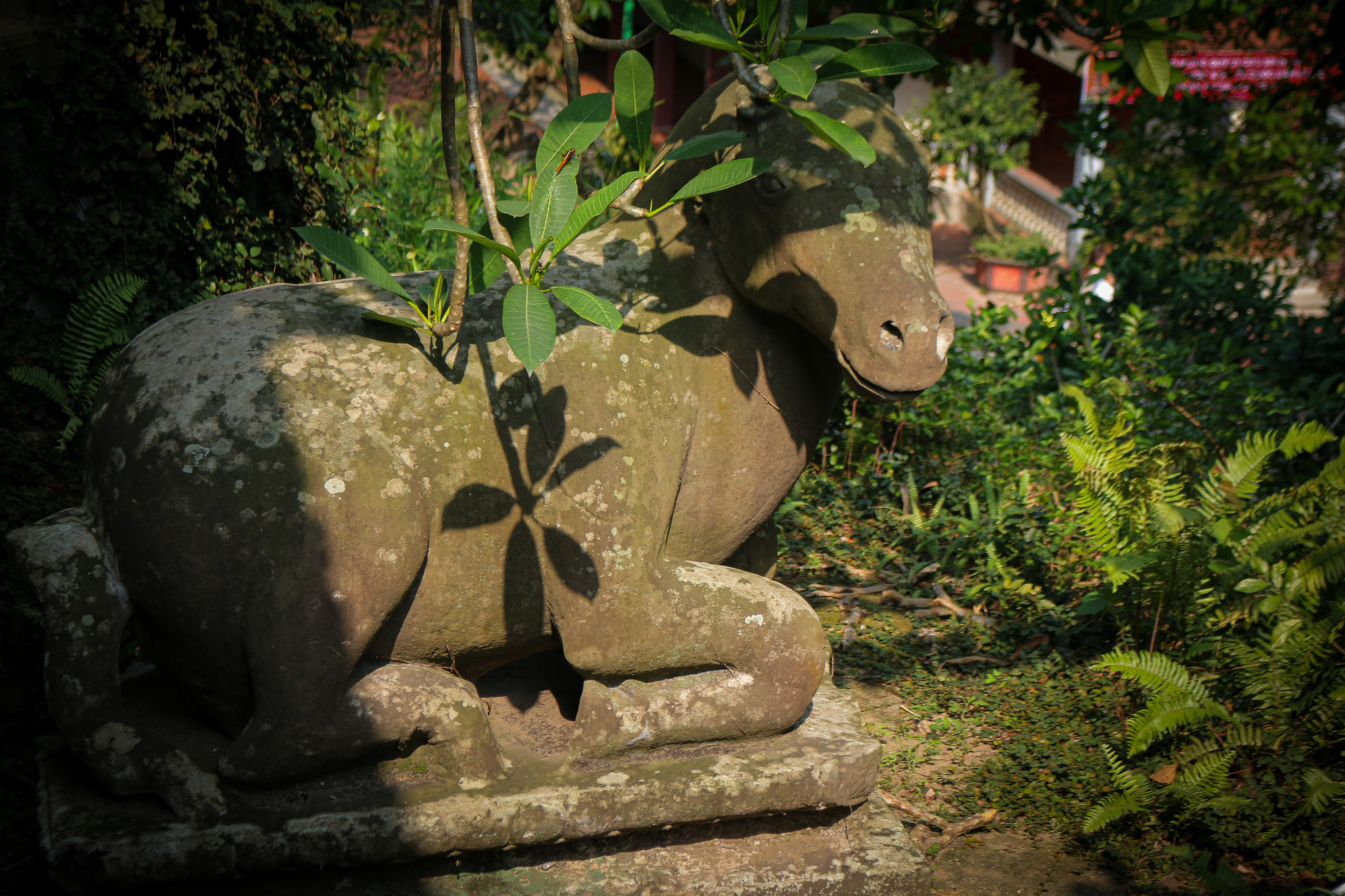 Bất ngờ ý nghĩa thực sự của bộ tượng linh thú nghìn tuổi ở chùa Phật Tích - Ảnh 5.