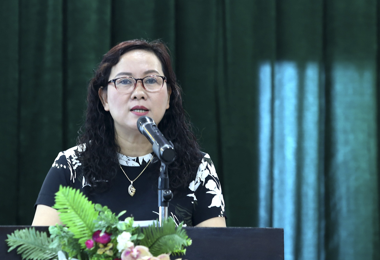 Bà Nguyễn Thị Mai Hương: Bầu cử nhằm chọn ra đại biểu xứng đáng của nhân dân - Ảnh 1.