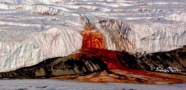 Bí ẩn thác nước có màu đỏ như máu, rất lạnh, siêu mặn và không bao giờ đóng băng - Ảnh 8.