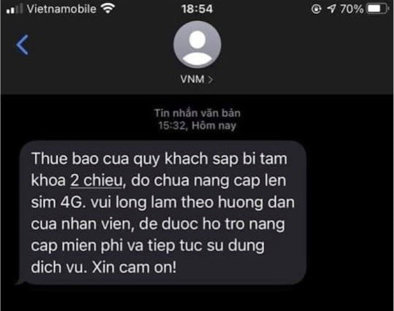 Mất sạch tiền lại &quot;gánh&quot; thêm nợ vì &quot;sập bẫy&quot; lừa đảo nâng cấp sim 4G - Ảnh 1.