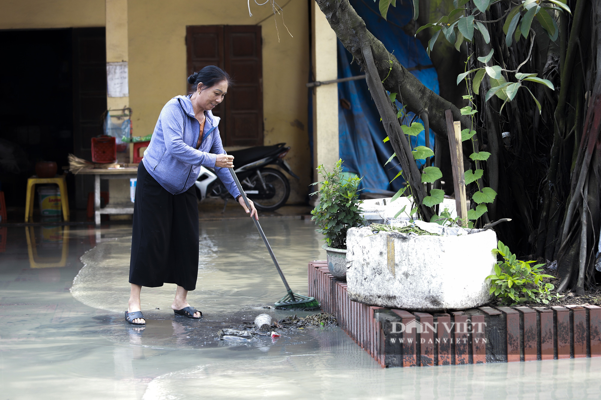 Phong Khê: Cuộc sống người dân đảo lộn vì tuyến đường ngập nước thải - Ảnh 3.