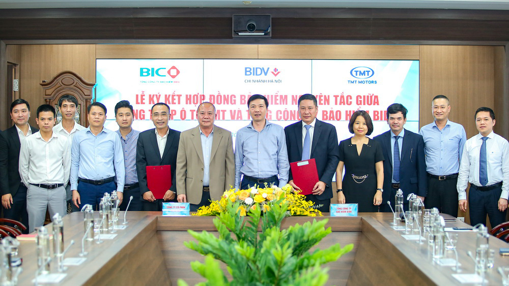 Bảo hiểm BIDV (BIC) và TMT ký kết hợp đồng bảo hiểm nguyên tắc - Ảnh 2.