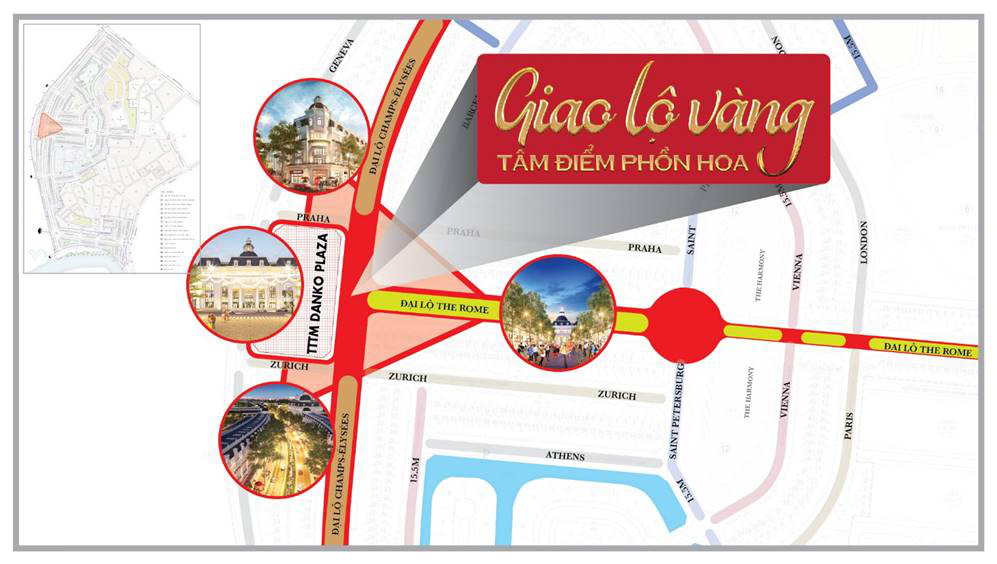 Giải mã vị trí &quot;giao lộ vàng&quot; tại dự án Danko City - Ảnh 1.