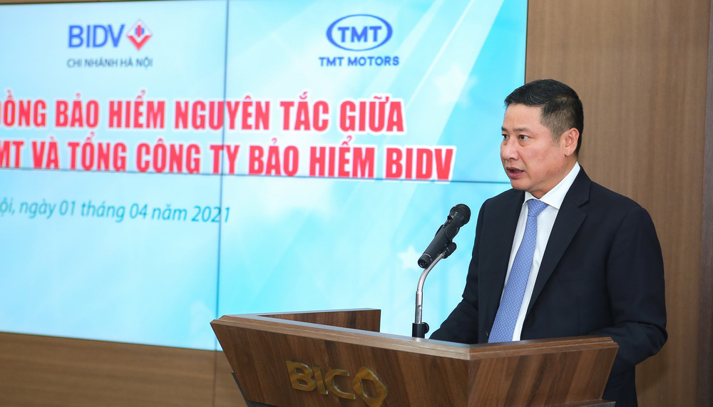 Bảo hiểm BIDV (BIC) và TMT ký kết hợp đồng bảo hiểm nguyên tắc - Ảnh 1.