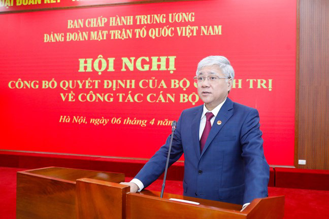 Bộ Chính trị chỉ định Bộ trưởng Đỗ Văn Chiến giữ chức vụ mới - Ảnh 1.