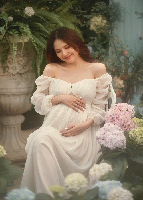 Phanh Lee khiến dân tình phát sốt với nhan sắc xinh đẹp rạng ngời khi mang thai ở tháng thứ 6 - Ảnh 3.