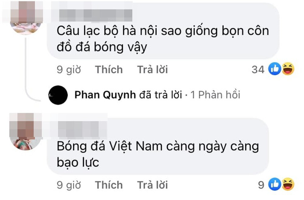 Hà Nội FC của bầu Hiển đá xấu, người hâm mộ đề xuất thi... võ thuật - Ảnh 1.