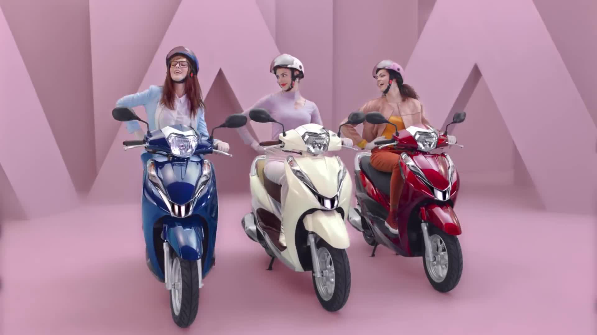 Vững vuive  Honda lead 2019 màu trắng nâu  YouTube