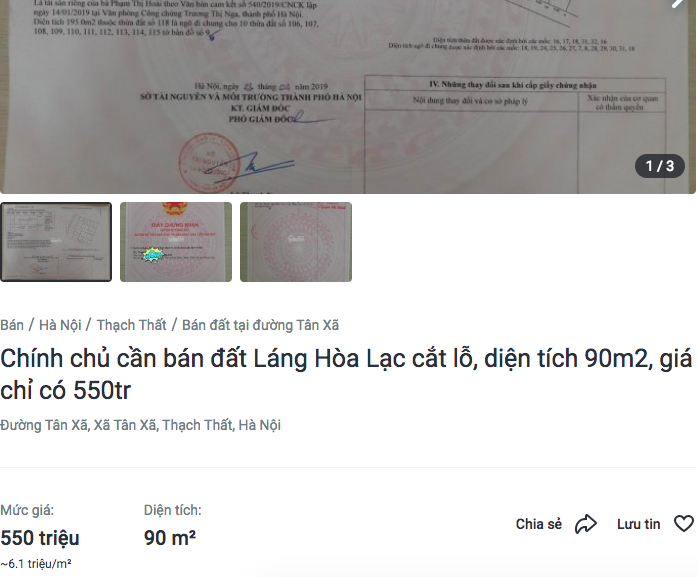 &quot;Sốt đất&quot; hạ nhiệt, đua nhau bán cắt lỗ - Ảnh 3.