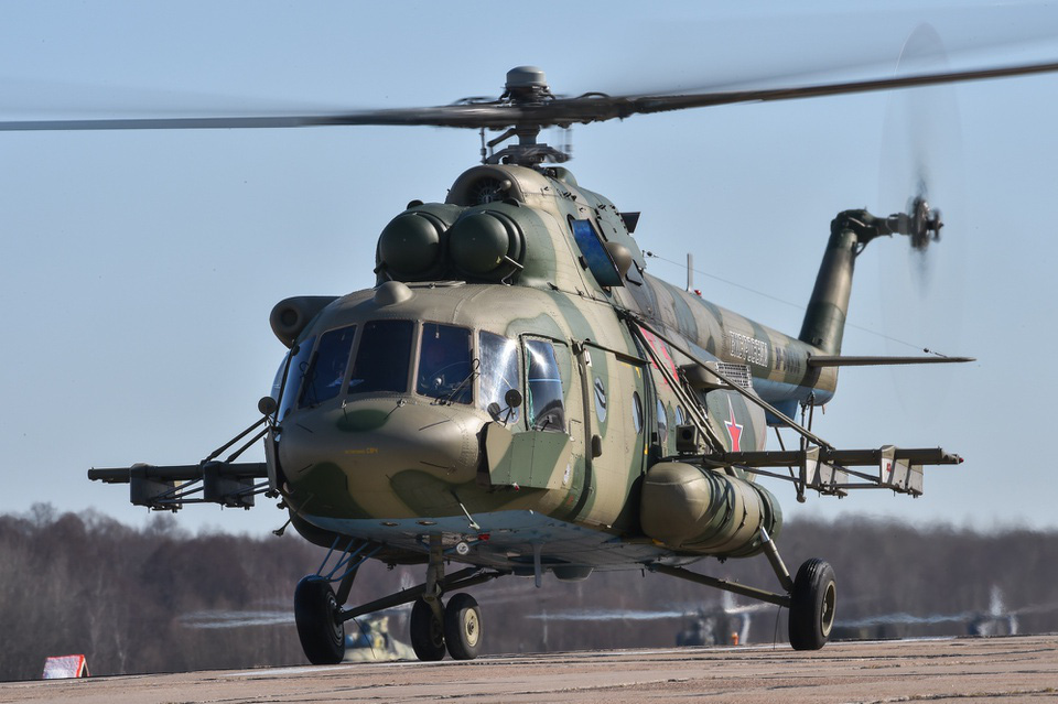 Dàn trực thăng tối tân của Nga chuẩn bị cho duyệt binh 9/5 - Ảnh 7.