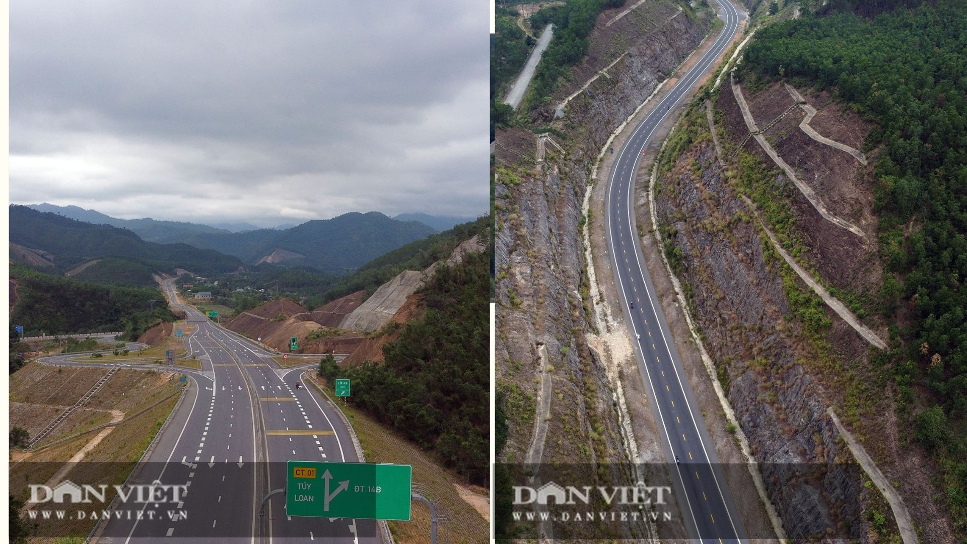 Cao tốc La Sơn - Tuý Loan dự kiến tháng 6/2021 chính thức vận hành khai thác.