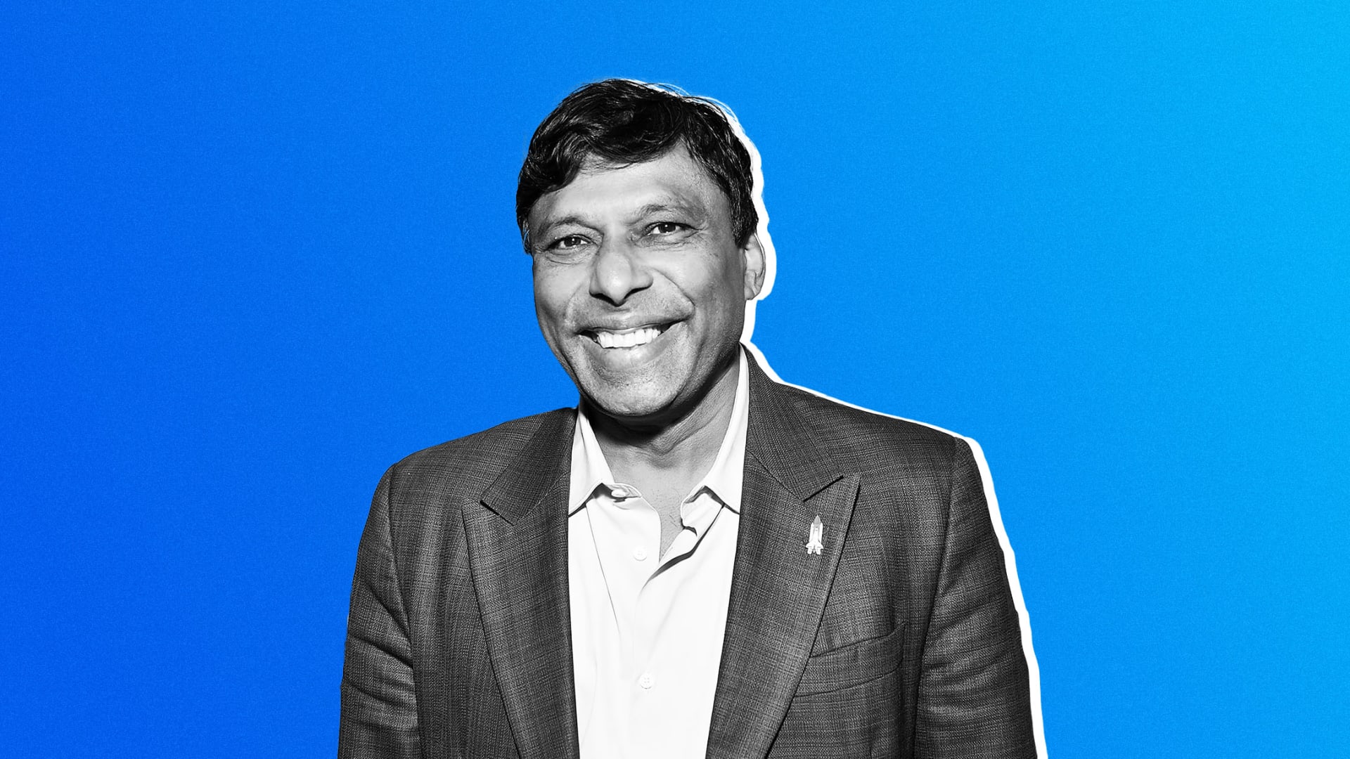 Naveen Jain là một doanh nhân được định hướng để giải quyết những thách thức lớn nhất trên thế giới thông qua đổi mới. Ảnh: @AFP.