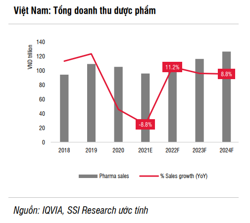 Ba lý do ngành dược tăng trưởng bất ngờ trong năm 2022 - Ảnh 3.