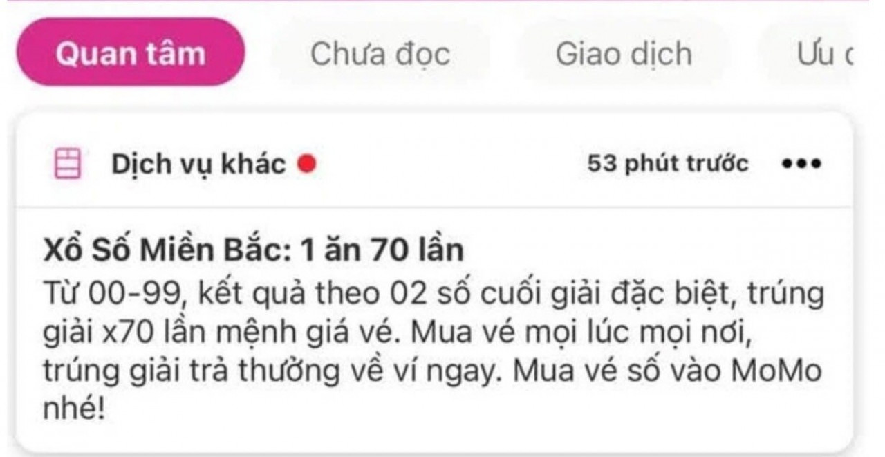 Bị &quot;réo tên&quot; sau thông báo dịch vụ &quot;Đặt 1 ăn 70&quot; vi phạm pháp luật, phía MoMo nói gì? - Ảnh 2.