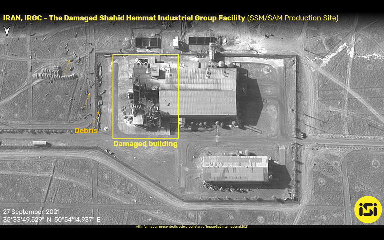 Ảnh vệ tinh phát hiện điều Iran không muốn thế giới biết trong nhà máy tên lửa sau vụ nổ lớn - Ảnh 2.