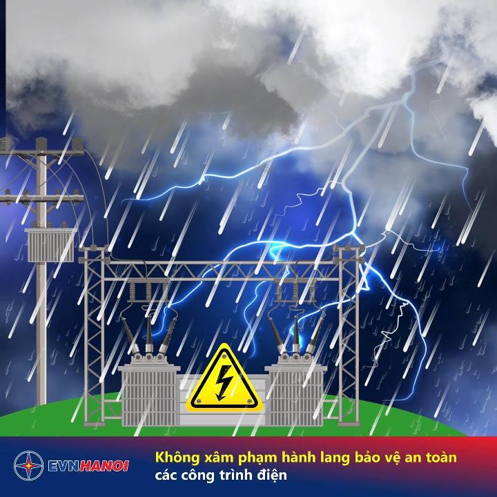 Đề cao cảnh giác tai nạn điện trong mùa mưa bão - Ảnh 4.