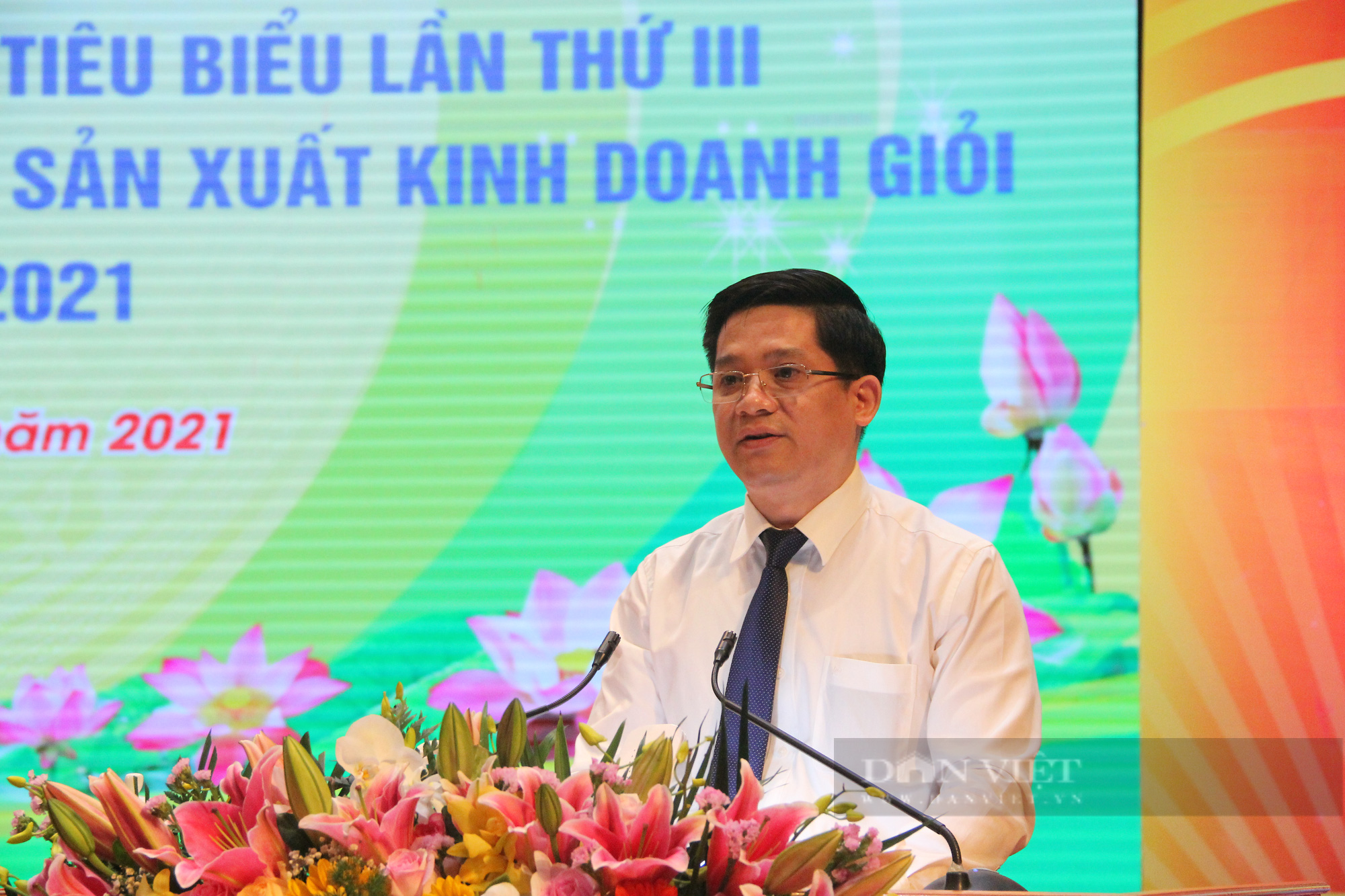 CLIP: Phó Chủ tịch T.Ư Hội NDVN Phạm Tiến Nam tham dự Hội nghị tổng kết sản xuất, kinh doanh giỏi tỉnh Bắc Giang - Ảnh 2.
