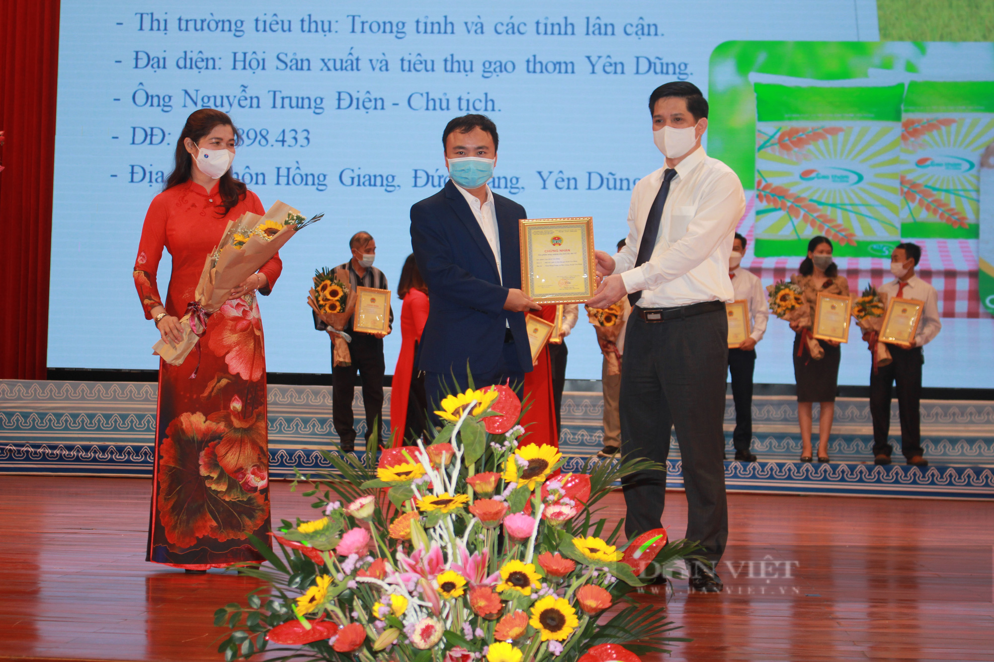 CLIP: Phó Chủ tịch T.Ư Hội NDVN Phạm Tiến Nam tham dự Hội nghị tổng kết sản xuất, kinh doanh giỏi tỉnh Bắc Giang - Ảnh 3.