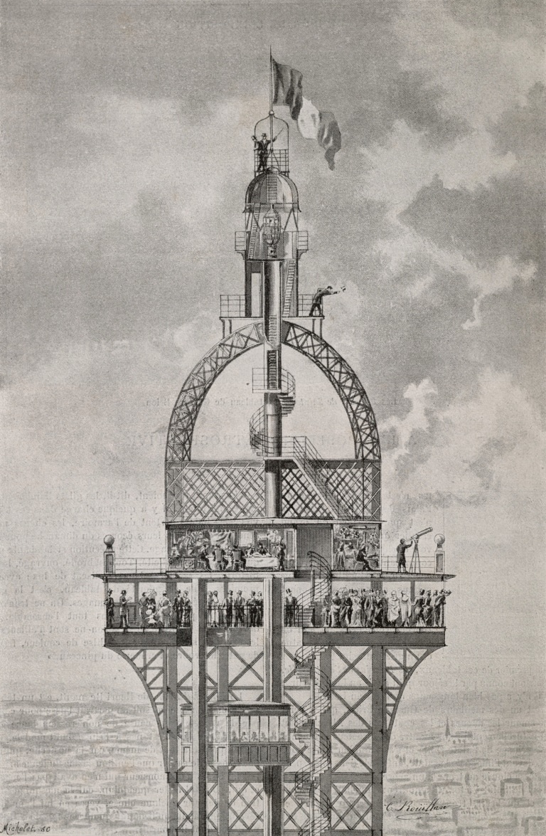 Ít người biết trên đỉnh tháp Eiffel có một căn hộ bí mật như thế này? - Ảnh 9.