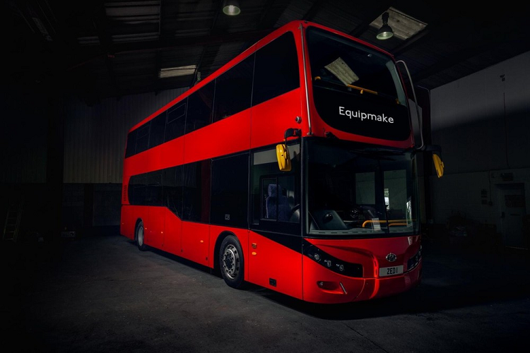 Equipmake Jewel E 2022 - xe buýt 2 tầng chạy điện mới ra mắt - Ảnh 2.