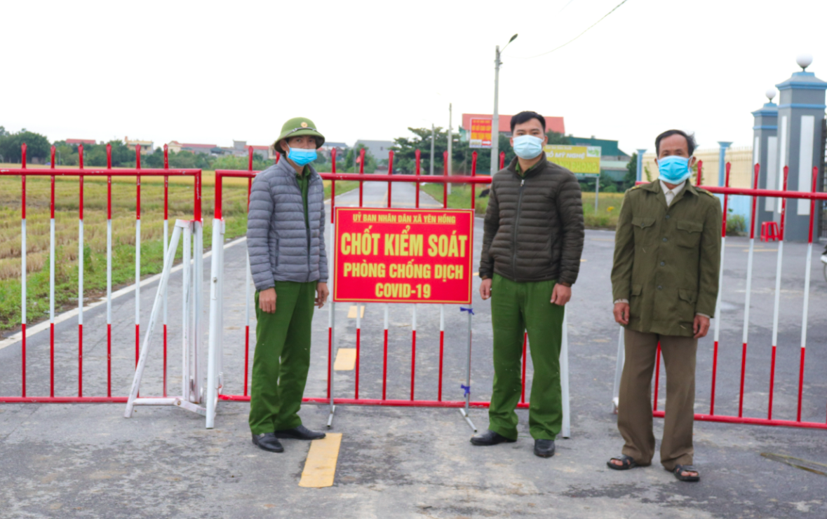 Nam Định: Phong tỏa toàn bộ thôn Đằng Động vì có ca Covid-19 - Ảnh 2.