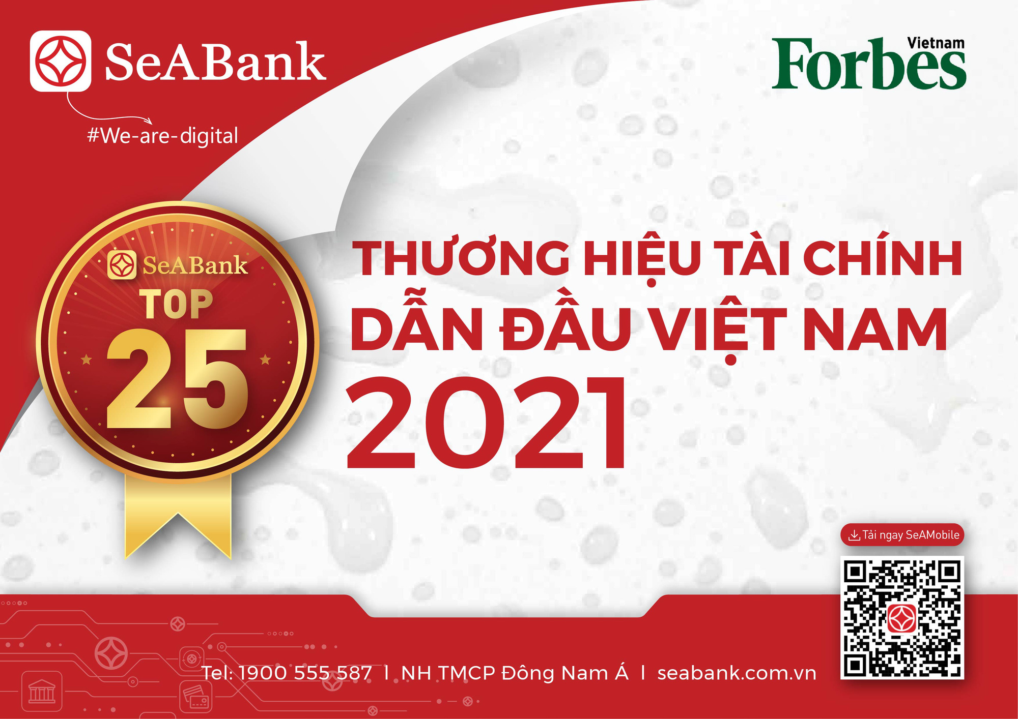 SeABank nằm trong Top 25 Thương hiệu tài chính dẫn đầu - Ảnh 2.