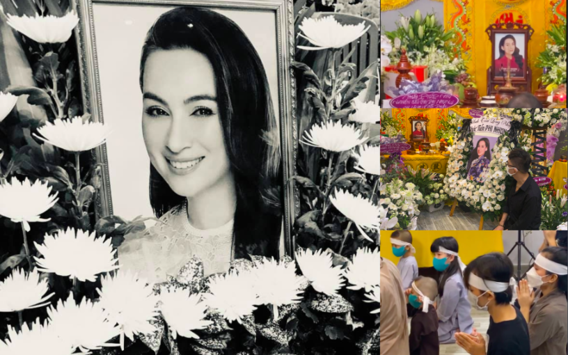 Nghẹn ngào đồng nghiệp gửi vòng hoa trắng viếng ca sĩ Phi Nhung