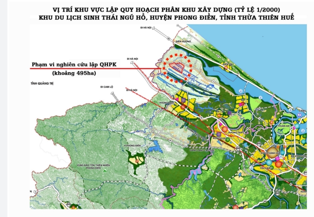 Thừa Thiên - Huế: Chuẩn bị hình thành Khu du lịch sinh thái rộng khoảng 495ha - Ảnh 2.