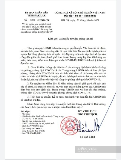 Đắk Lắk: Tạm dừng cấp giấy xác nhận ra, vào tỉnh cho công dân - Ảnh 2.