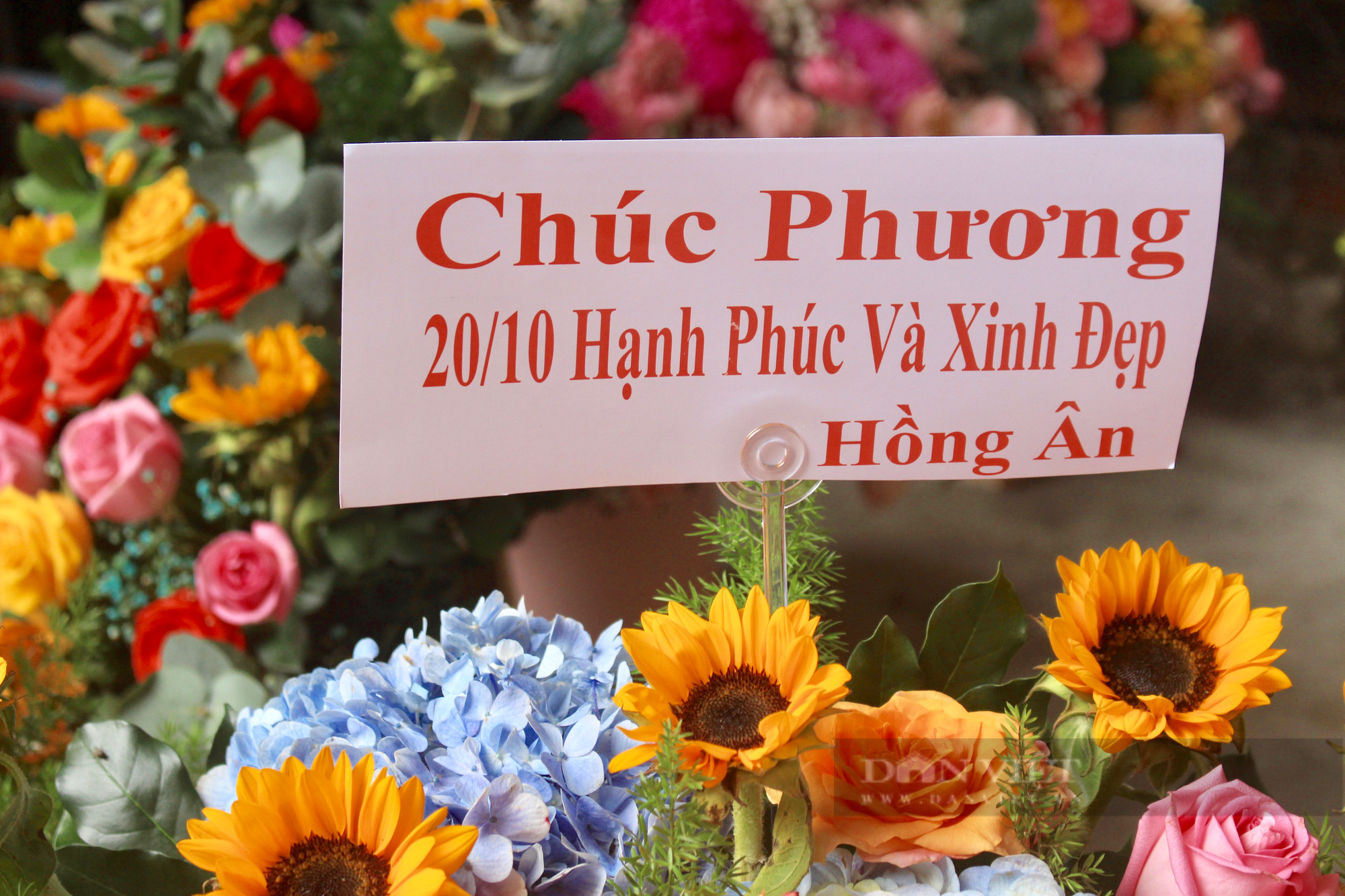 ẢNH: Chợ hoa lớn nhất Sài Gòn tấp nập quý ông ngày Phụ nữ Việt Nam 20/10 - Ảnh 9.