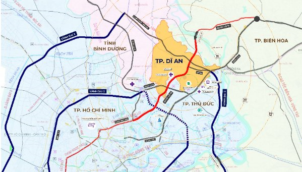 Những lực đẩy giá bất động sản Dĩ An - Ảnh 1.