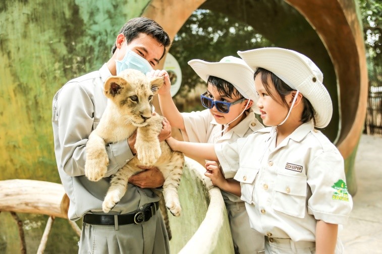 Một ngày vào vai “nhà động vật học” giữa “thiên đường hoang dã” Vinpearl Safari - Ảnh 9.