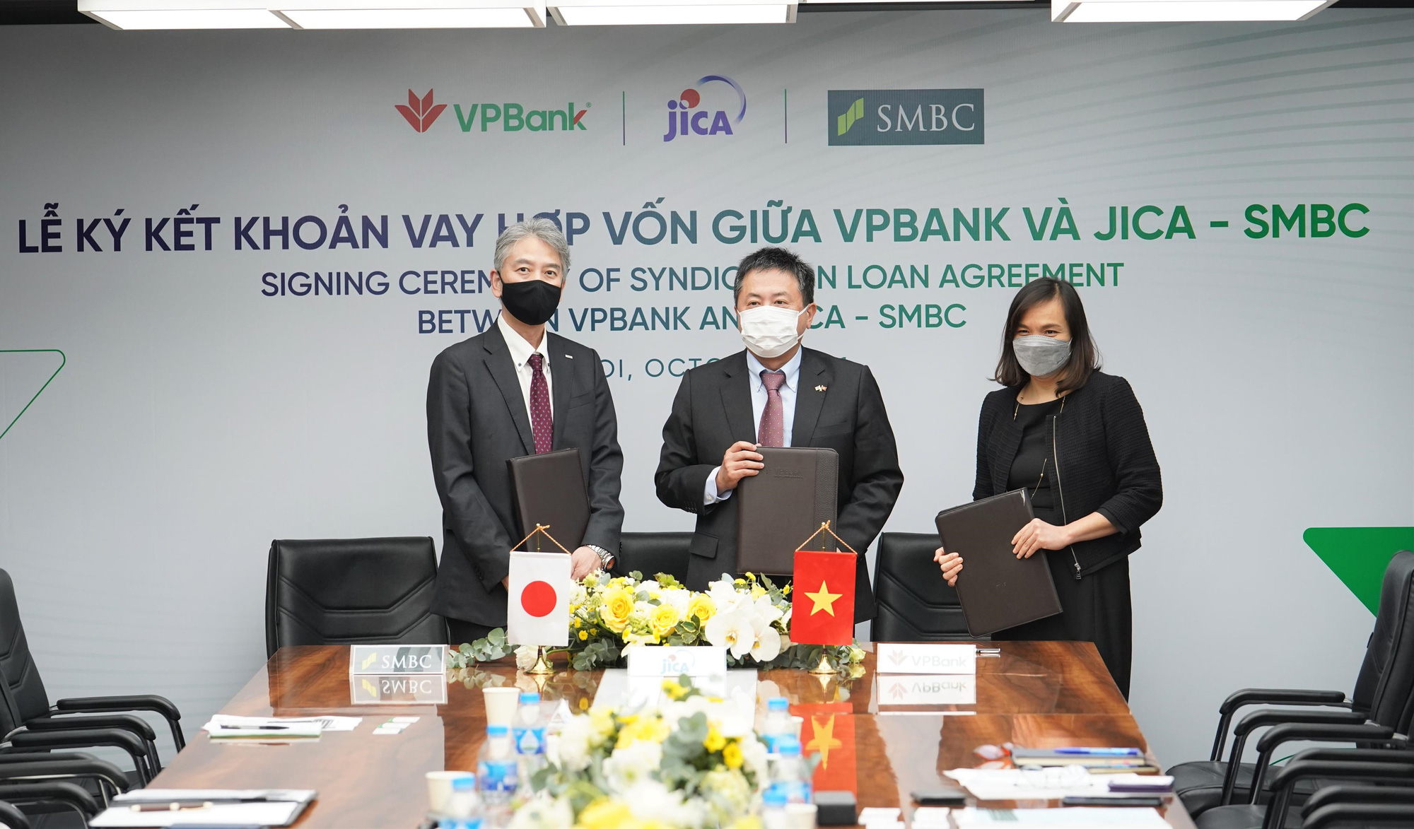 VPBank nhận gói vay hợp vốn 100 triệu USD từ JICA và SMBC - Ảnh 1.