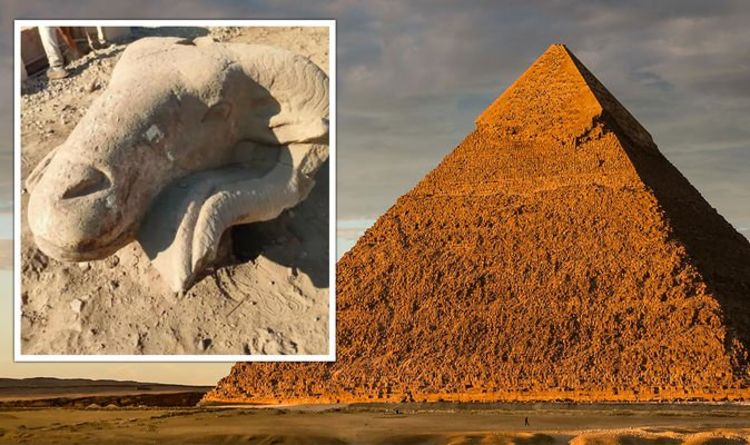 Phát hiện 3 cổ vật đặc biệt tại &quot;Đại lộ Nhân sư&quot; ở Ai Cập - Ảnh 1.