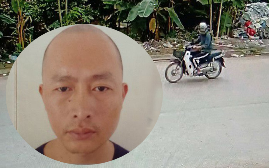 Thảm án 3 người chết ở Bắc Giang: Hình ảnh nghi phạm khi bỏ trốn