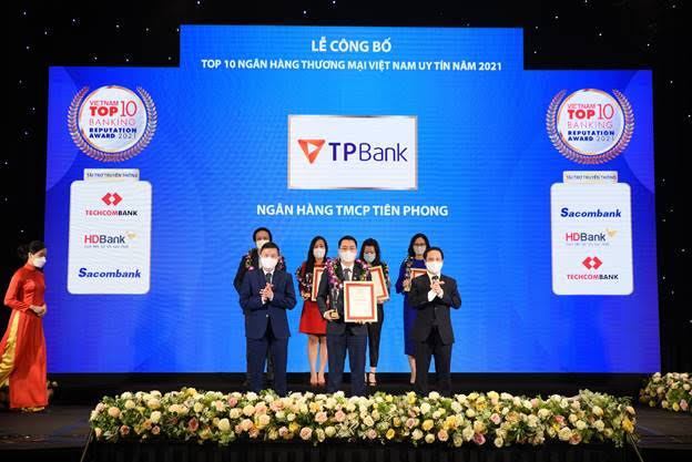 TPBank giữ vững vị trí trong Top 10 ngân hàng thương mại Việt Nam uy tín - Ảnh 1.