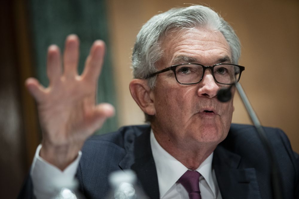 Chủ tịch đương nhiệm của FED, ông Jerome Powell từng đưa ra nhiều cảnh báo liên quan đến tiền mã hóa. Ảnh: Bloomberg.