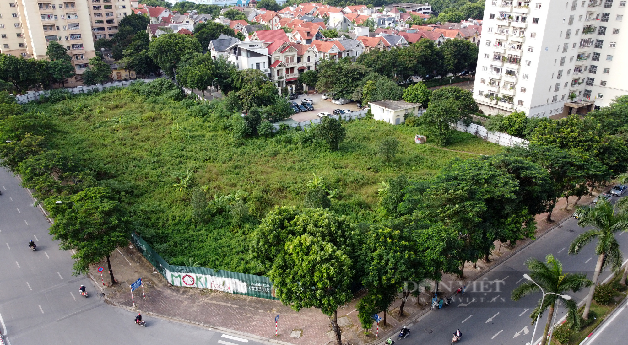 Cận cảnh ô đất được Hà Nội điều chỉnh chức năng từ công cộng sang chung cư, nhà liền kề - Ảnh 3.