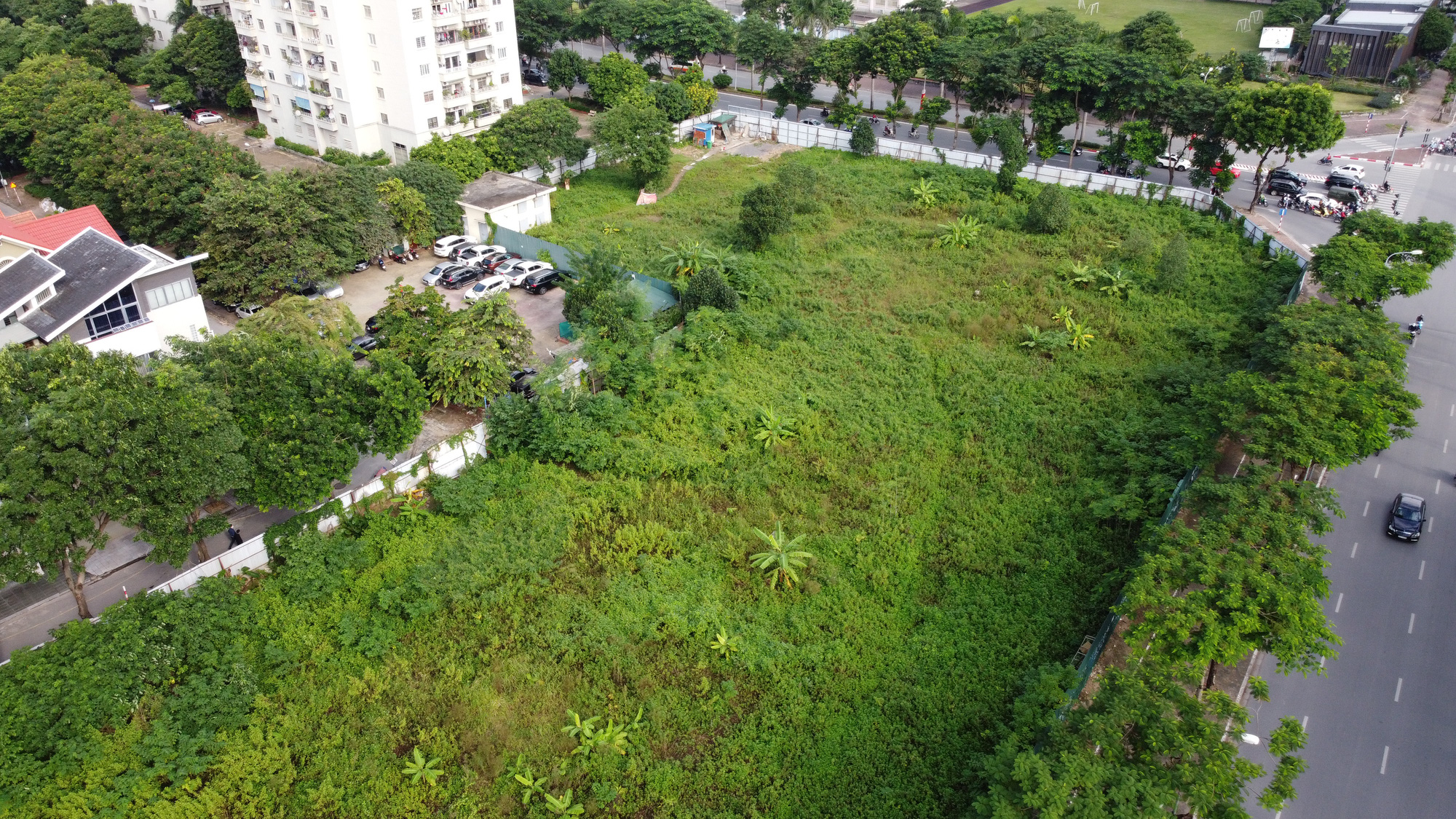 Cận cảnh ô đất được Hà Nội điều chỉnh chức năng từ công cộng sang chung cư, nhà liền kề - Ảnh 7.