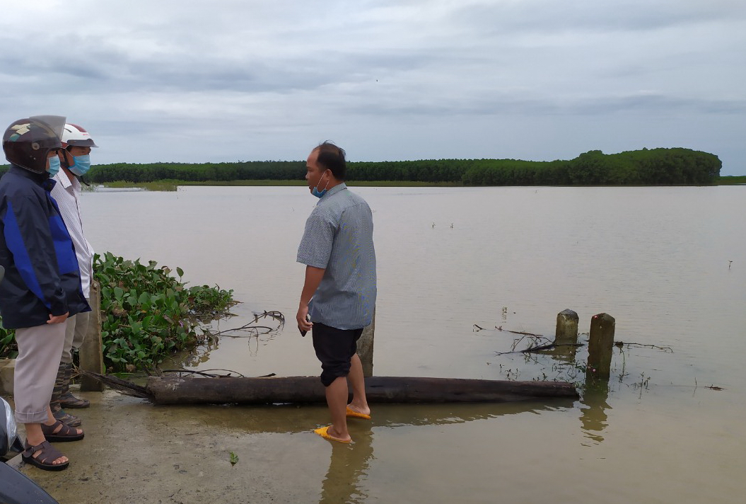 Bình Thuận: Mưa lớn gặp lúc hồ xả lũ hàng nghìn ha đất nông nghiệp bị ngập, thiệt hại hơn 15 tỷ đồng - Ảnh 3.