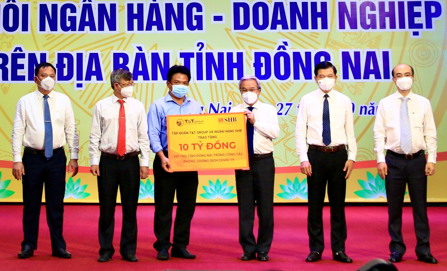 T&T Group và Ngân hàng SHB hỗ trợ gần 30 tỷ đồng giúp Ninh Thuận và Đồng Nai chống dịch - Ảnh 1.
