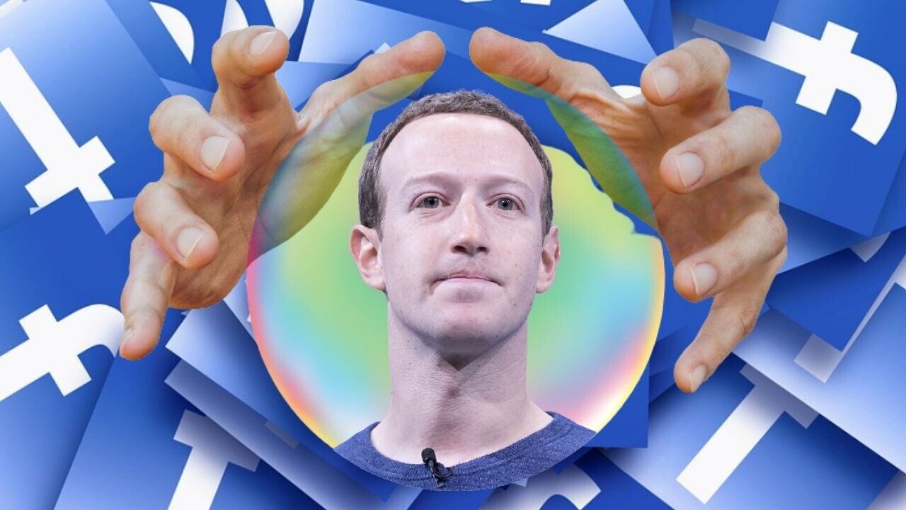 Facebook, hiện được gọi là Meta, đã áp dụng biệt danh mới, dựa trên thuật ngữ khoa học viễn tưởng metaverse, để mô tả tầm nhìn của mình về việc làm việc và giải trí trong thế giới ảo. Ảnh: @AFP.