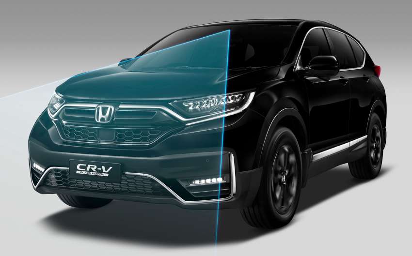 Honda CR-V 2021 Black Edition: Màu đen táo bạo hầm hố, đậm tính thẩm mỹ cao cấp  - Ảnh 1.