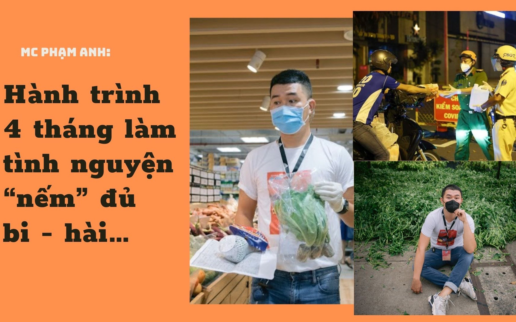 MC Phạm Anh: Hành trình 4 tháng làm tình nguyện viên “nếm” đủ bi - hài…