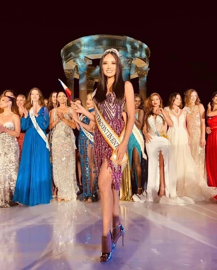 Nhan sắc xinh đẹp của mỹ nhân Philippines vừa đăng quang Hoa hậu Liên lục địa 2021 - Ảnh 1.