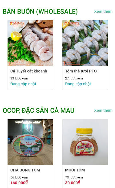 Hàng loạt đặc sản Cà Mau vươn tầm trên Sàn Giao dịch thương mại điện tử - Ảnh 1.