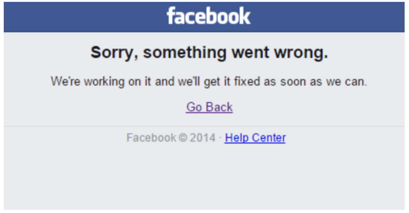 Facebook tại Việt Nam gặp lỗi hàng loạt lúc nửa đêm - Ảnh 1.
